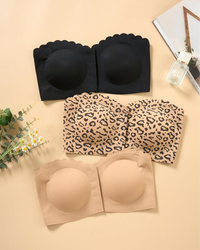 1 Black+1 Leopard print+1 Tan