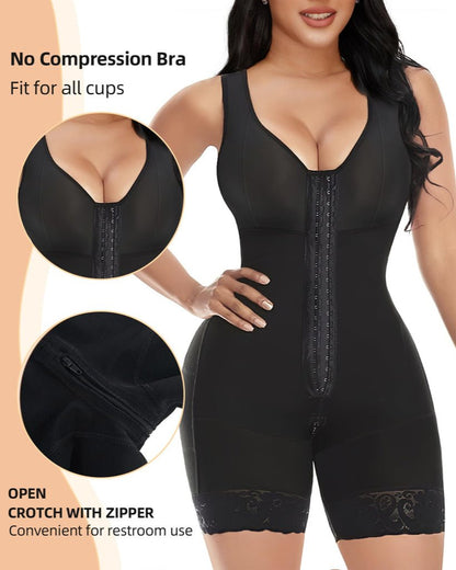High compression bodysuit for sculpting and shaping purposes