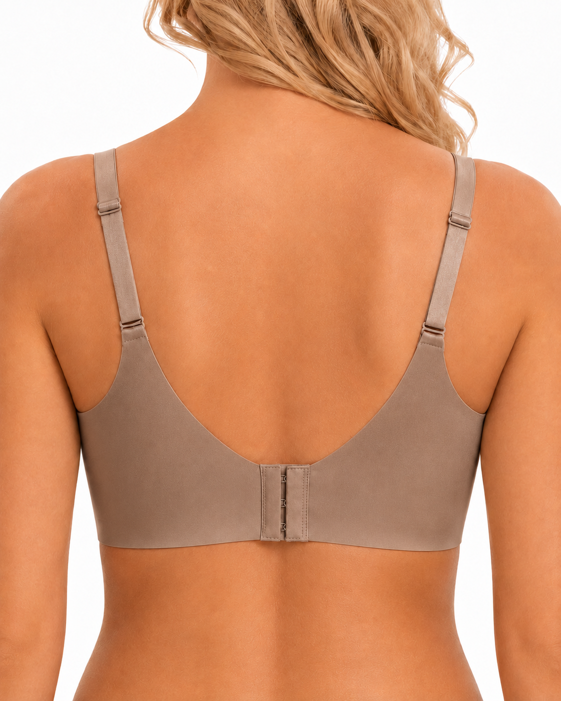 Women's Wire-free Padded Push-up Seamless T-shirt Bra