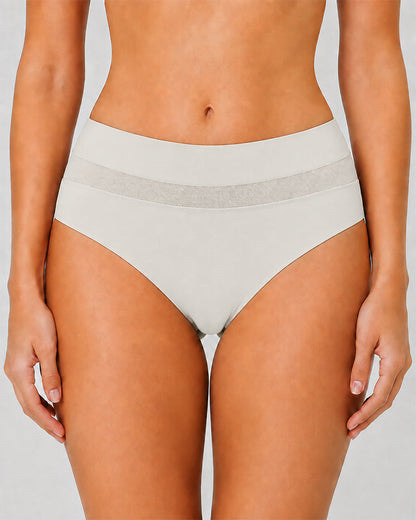 5-Pack Seamless Ice Silk See-Through Mesh Briefs