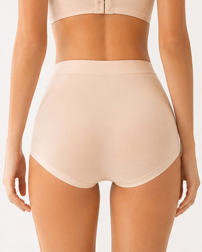 5-Pack High Waist Seamless Lyocell Cotton Briefs