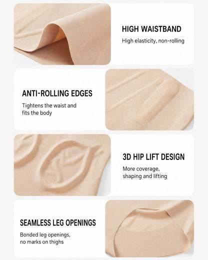 High Waist Tummy Control Seamless Butt-lifting Shaping Panties