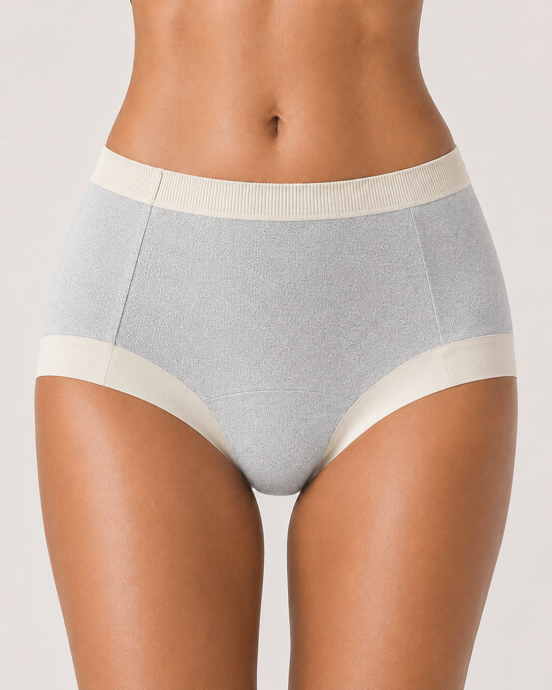 Multi-Pack Mid Waist Pure Cotton Antibacterial Breathable Briefs