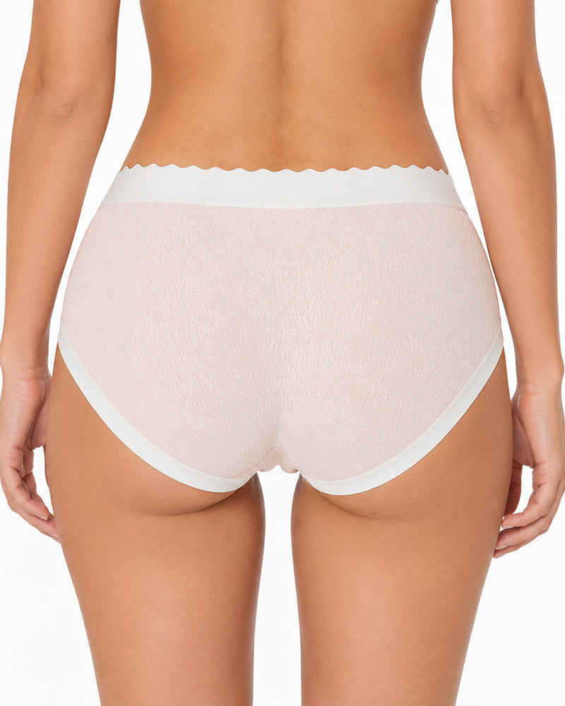 6-Pack Seamless Mid-Waist Cotton Antibacterial Panties