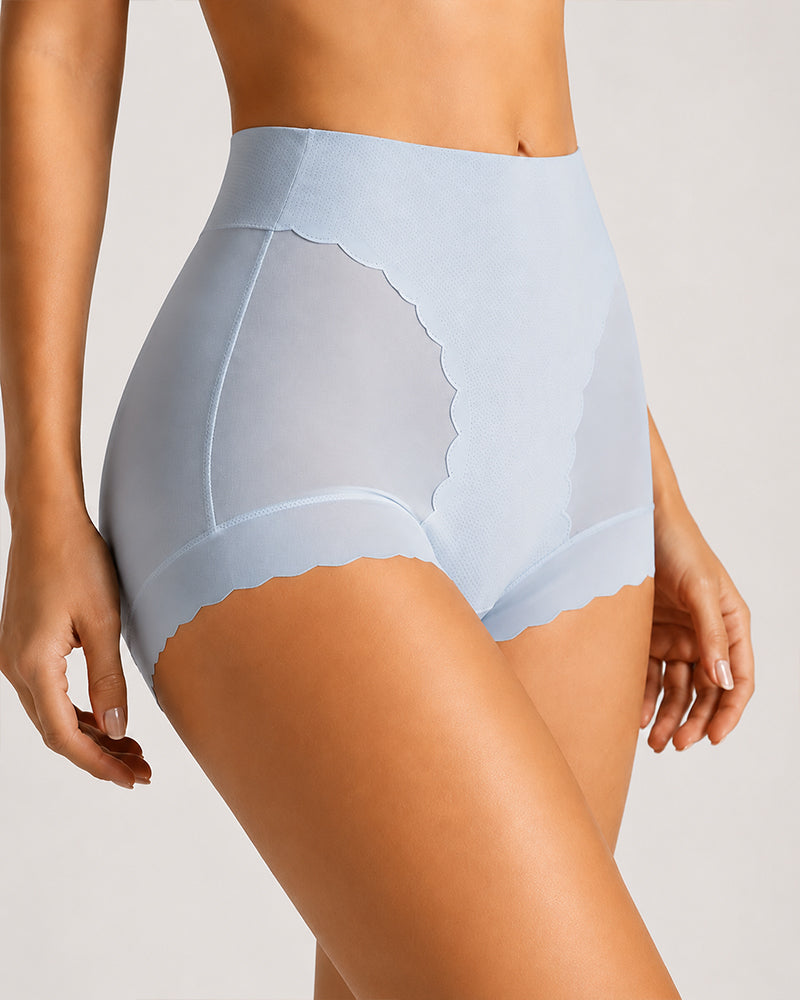 3-Pack High Waist Breathable Seamless Panties