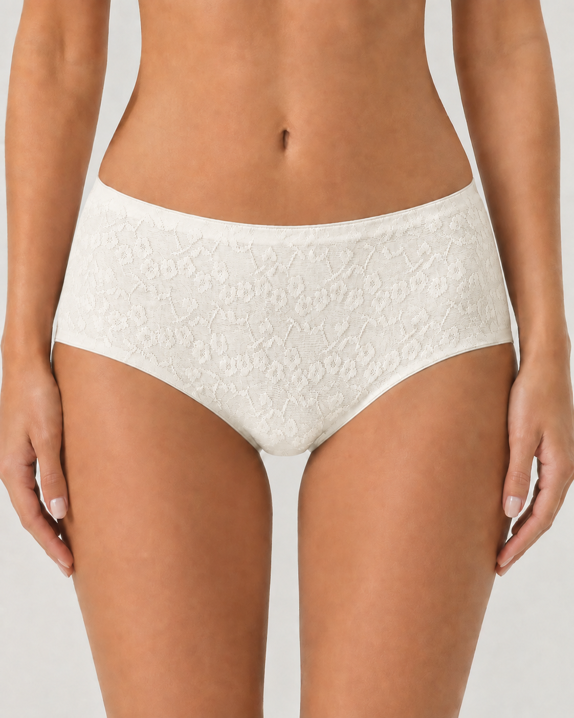 4-Pack Pure Cotton Seamless Jacquard Stretch Panties