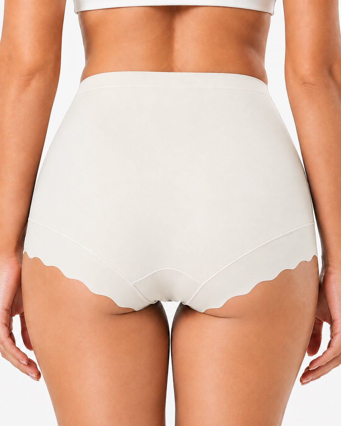 3-Pack High Waist Crossover Tummy Control Seamless Shaping Panties
