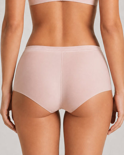 4-Pack High Waist Letter Print Seamless Breathable Panties