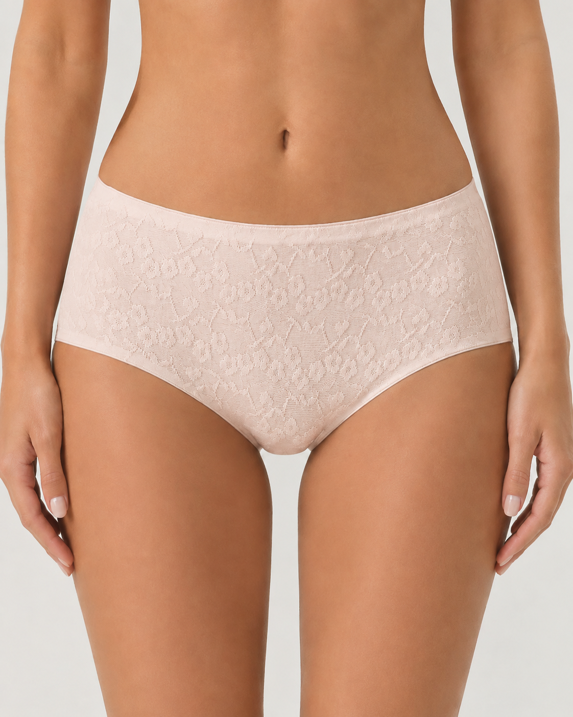 4-Pack Pure Cotton Seamless Jacquard Stretch Panties