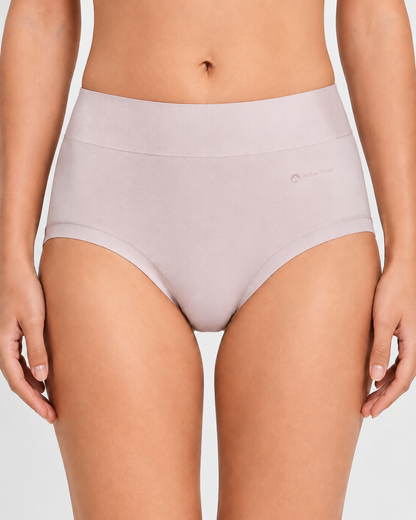 Multi-Pack Modal Cotton High Waist Seamless Breathable Briefs