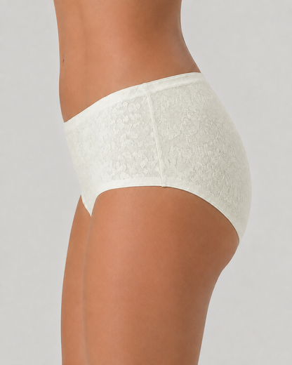 4-Pack Pure Cotton Seamless Jacquard Stretch Panties
