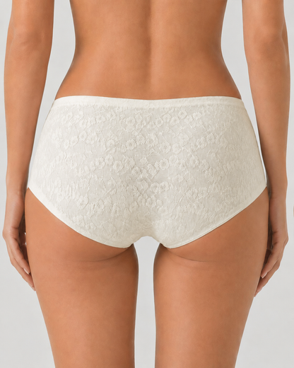 4-Pack Pure Cotton Seamless Jacquard Stretch Panties