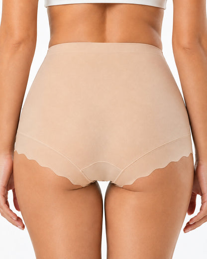 3-Pack High Waist Crossover Tummy Control Seamless Shaping Panties
