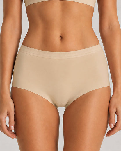 4-Pack High Waist Letter Print Seamless Breathable Panties