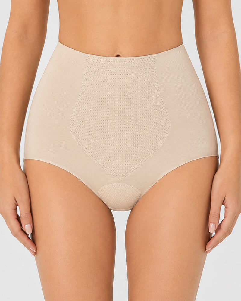 5-Pack Ultra Thin Seamless Ice Silk High Waist Tummy Control Panties