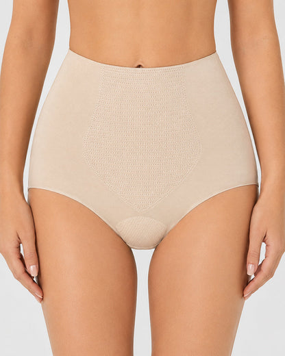 5-Pack Ultra Thin Seamless Ice Silk High Waist Tummy Control Panties