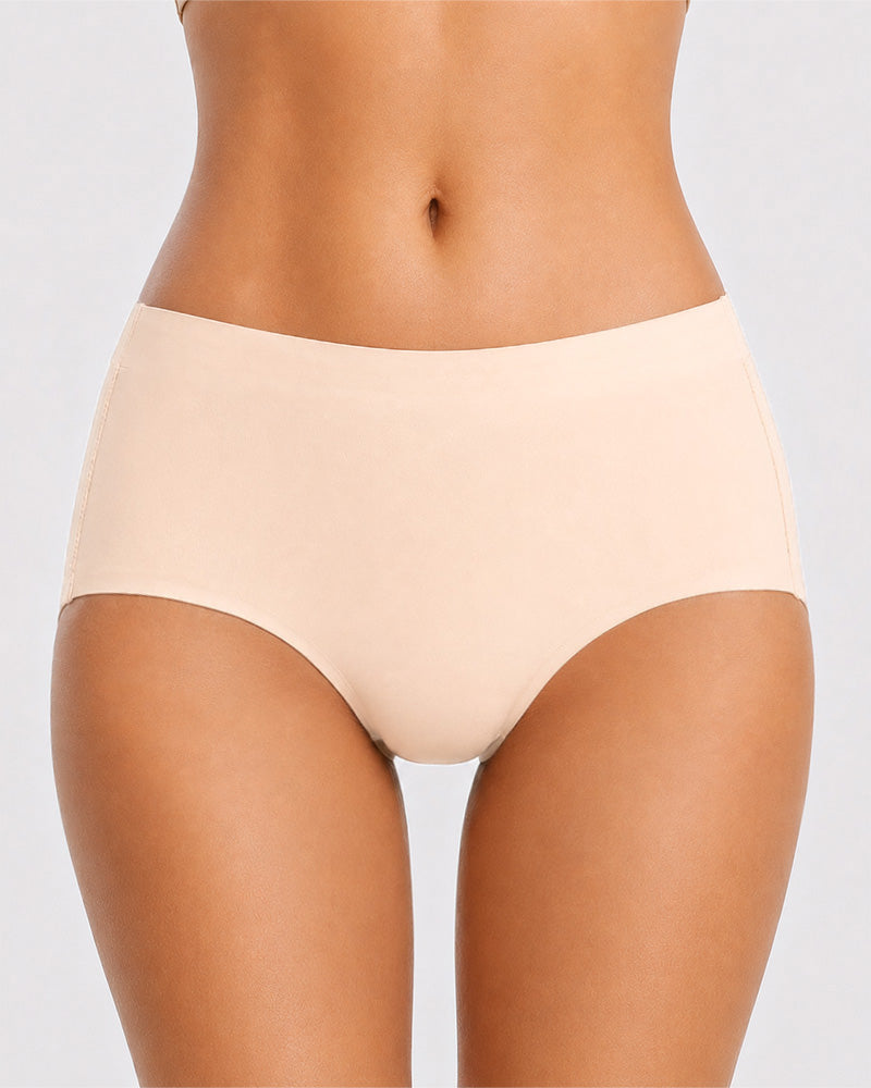 Multi-Pack Seamless Ice Silk Breathable Leak-proof Menstrual Panties