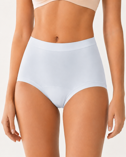 5-Pack High Waist Seamless Lyocell Cotton Briefs