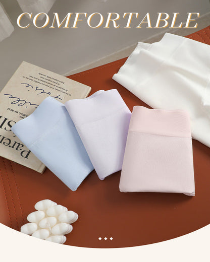 5-Pack High Waist Pure Cotton Seamless Breathable Briefs