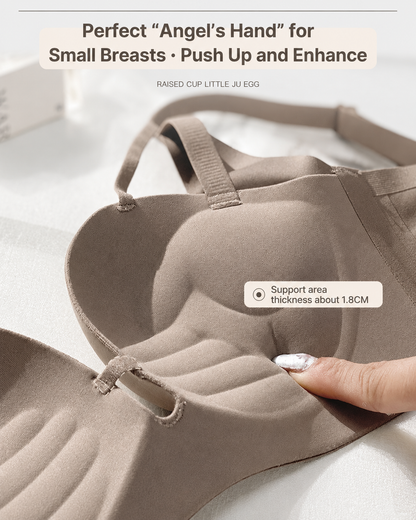Women's Wire-free Padded Push-up Seamless T-shirt Bra