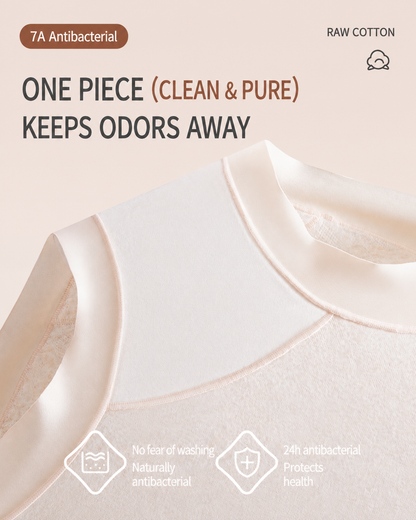 Multi-Pack Mid Waist Pure Cotton Antibacterial Breathable Briefs