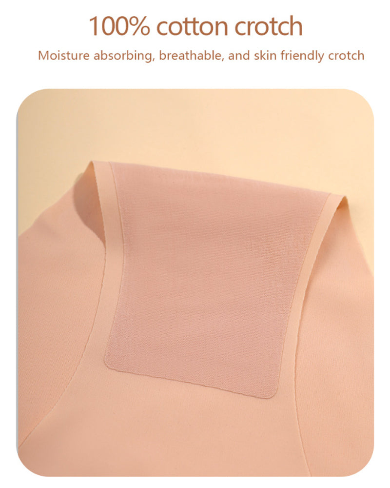 5-Pack Seamless Ice Silk See-Through Mesh Briefs