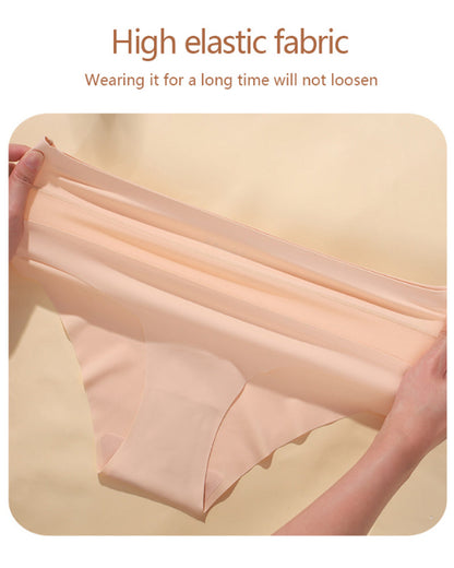 5-Pack Seamless Ice Silk See-Through Mesh Briefs