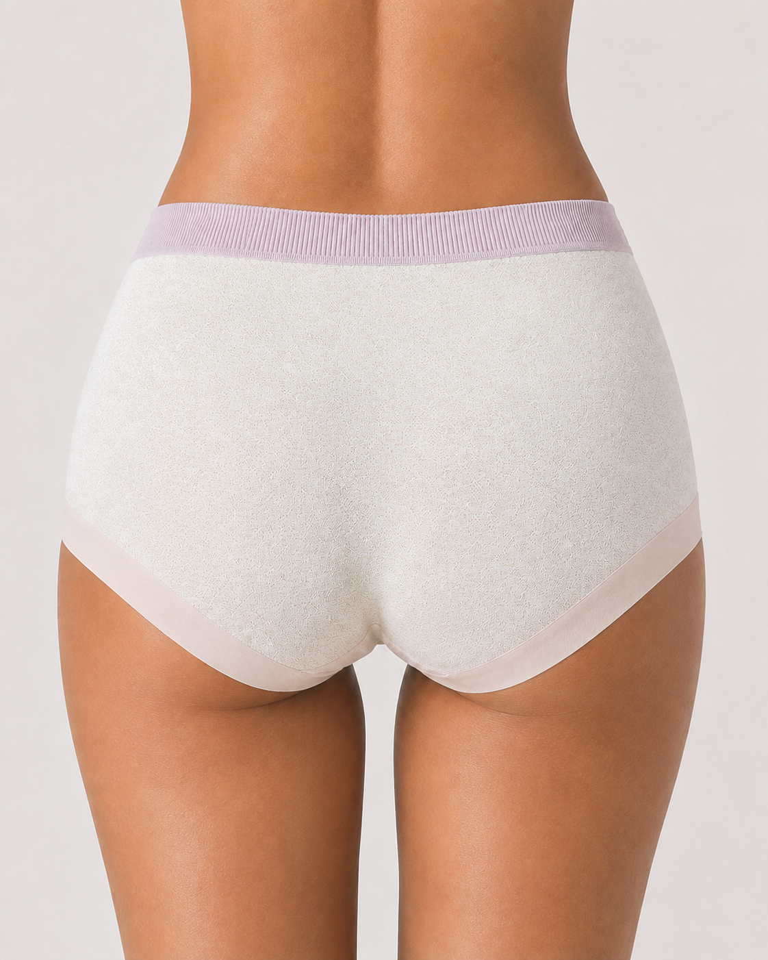 Multi-Pack Mid Waist Pure Cotton Antibacterial Breathable Briefs