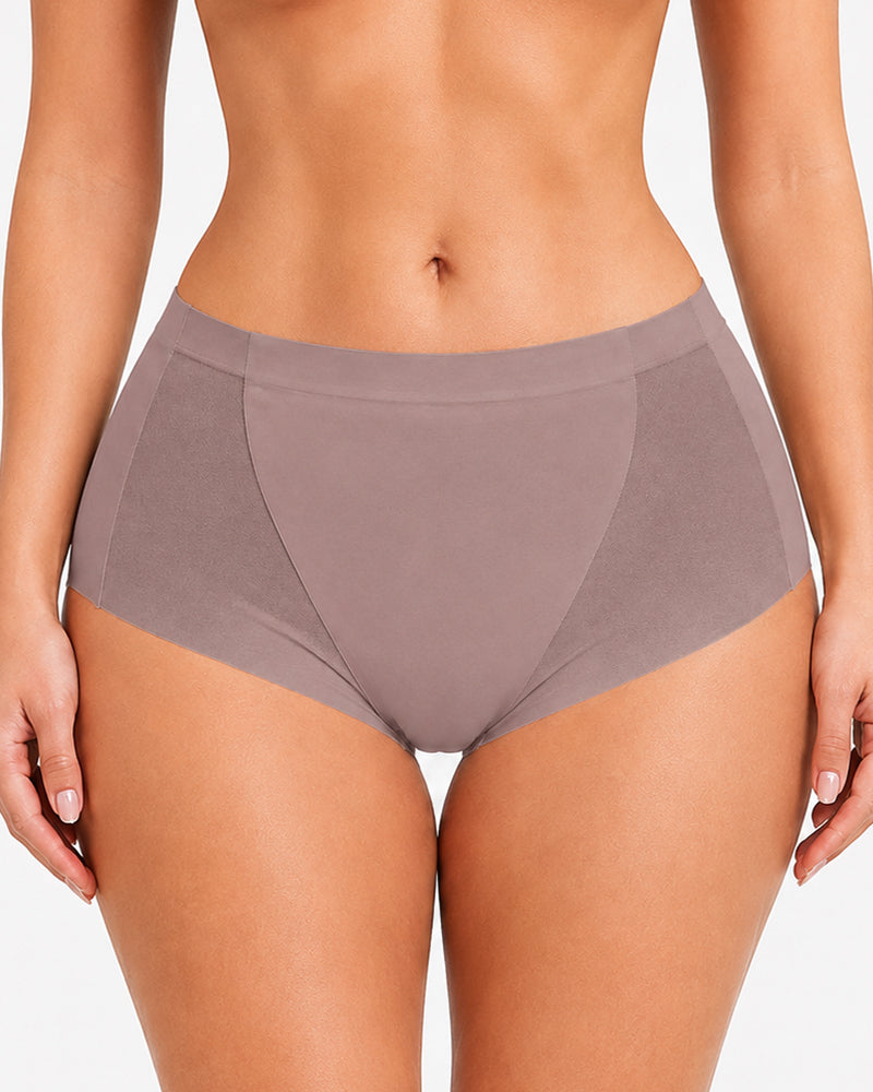 5-Pack Seamless Ice Silk See-Through Mesh Panties