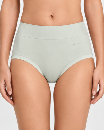 Multi-Pack Modal Cotton High Waist Seamless Breathable Briefs