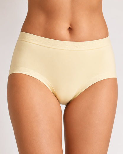 5-Pack Mid Waist Soft Modal Cotton Panties
