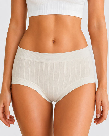 5-Pack Cotton Antibacterial Breathable Comfortable Panties