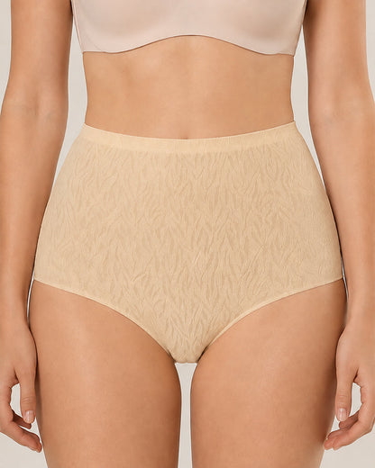 5-Pack High Waist Seamless Ice Silk Breathable Jacquard Panties