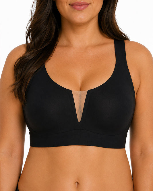 Plus-Size Seamless Comfortable Full-Cup Support Bra