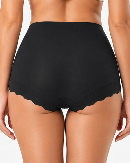 3-Pack High Waist Crossover Tummy Control Seamless Shaping Panties