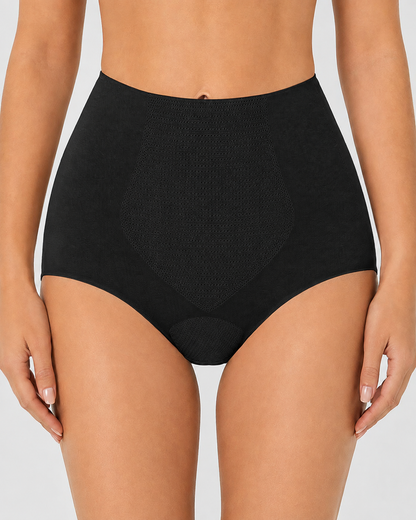 5-Pack Ultra Thin Seamless Ice Silk High Waist Tummy Control Panties