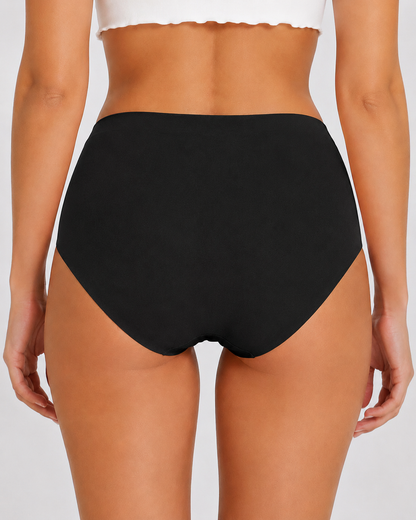 5-Pack Seamless Mesh Cutout Elastic Panty