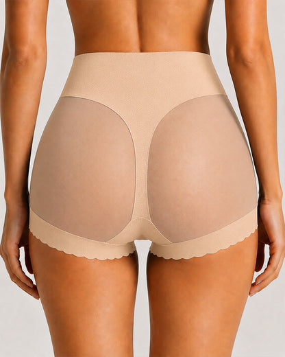 3-Pack High Waist Breathable Seamless Panties