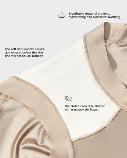 3-Pack High Waist Cross Compression Sheer Mesh Shaping Panties