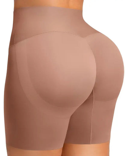 Seamless Form-fitting Tummy-control Hip-lifting Shaping Shorts