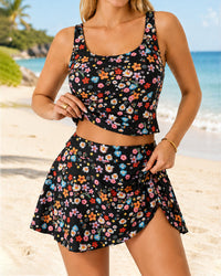 Black Foral