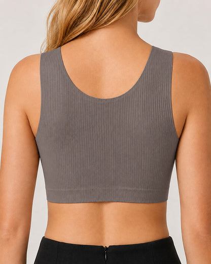 Seamless Wire Free Comfort Invisible Vest Bra