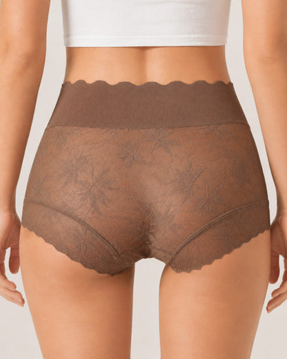 5-Pack Sexy High Waist Seamless Breathable Lace Briefs