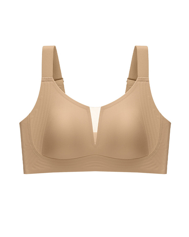 Plus-Size Seamless Comfortable Full-Cup Support Bra