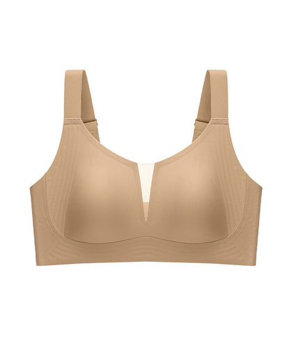 Plus-Size Seamless Comfortable Full-Cup Support Bra