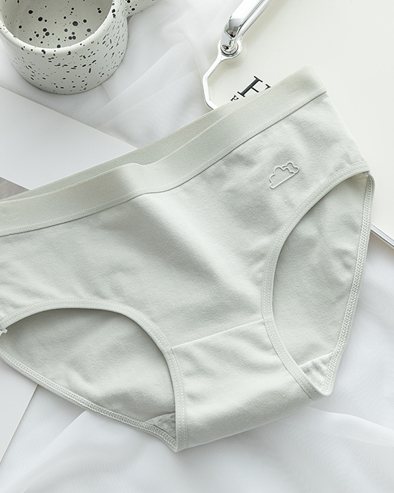 6-Pack Pure Cotton Antibacterial Skin-Friendly Macaron Panties