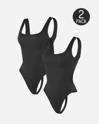 [2-Pack]Black+Black