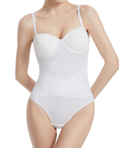 Strapless Tummy-control Waist-shaping Butt-lifting Seamless Body Shaper