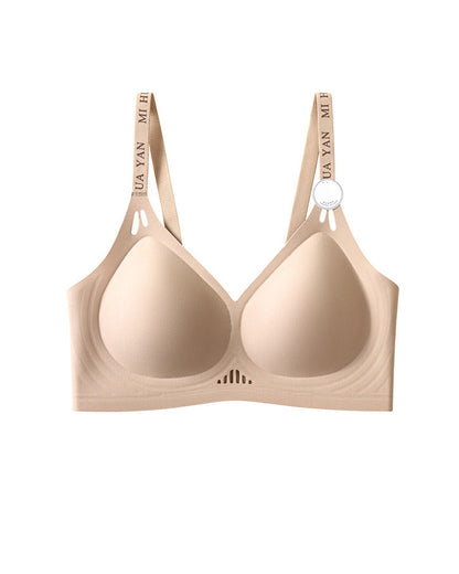 Women's Wireless Jelly Gel Seamless Push-up Bra