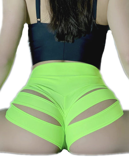 Sexy High-waisted Stretch Seamless Hollow Panties